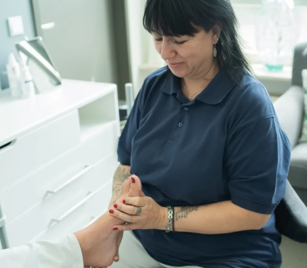 behandlung fussuntersuchung